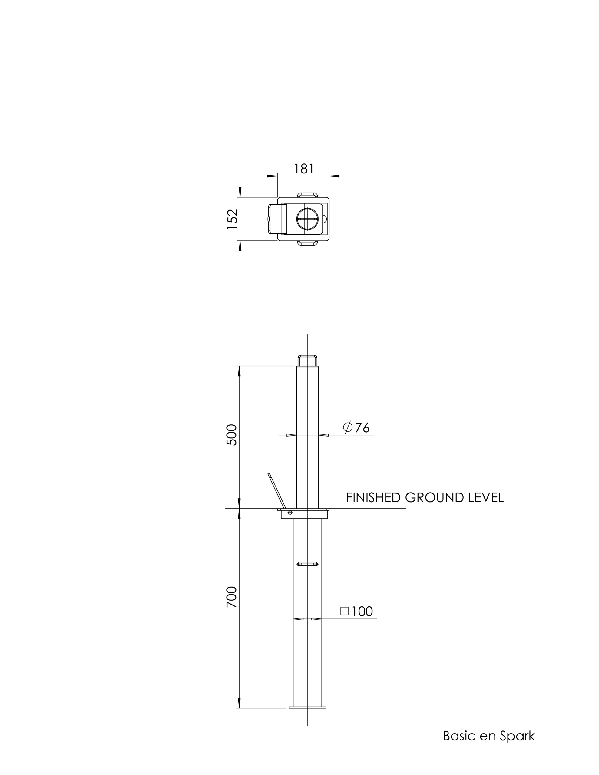 Rhino-Basic Bollard - Image 2